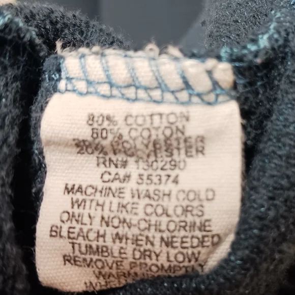 BDG Brand Long Sleeve Zippered Hoodie Size Large - Picture 7 of 7